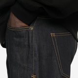 Jeans con cuciture a contrasto in blu Ksubi - uomo 