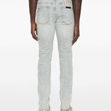 Jeans con dettagli effetto antiquato in blu Ksubi - uomo 