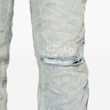 Jeans con dettagli effetto antiquato in blu Ksubi - uomo 