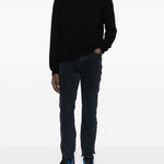 Jeans in cotone cinque tasche in blu Ksubi - uomo 