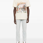 Jeans in cotone cinque tasche in blu Ksubi - uomo 