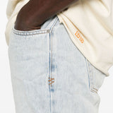 Jeans in cotone cinque tasche in blu Ksubi - uomo 