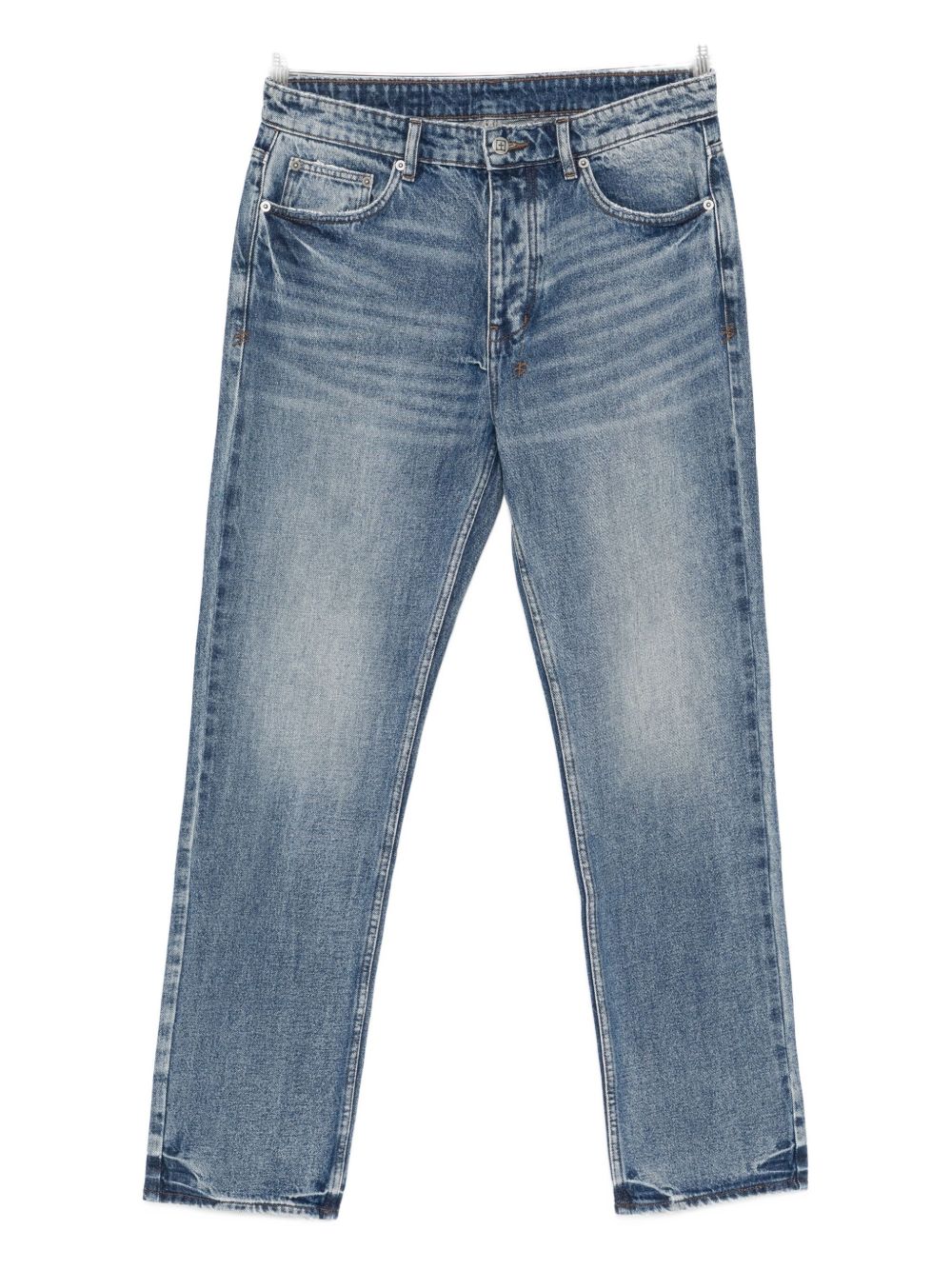 Jeans in cotone cinque tasche in blu Ksubi - uomo 