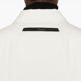 Cappotto monopetto in bianco Laminar - uomo 