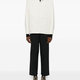 Cappotto monopetto in bianco Laminar - uomo 