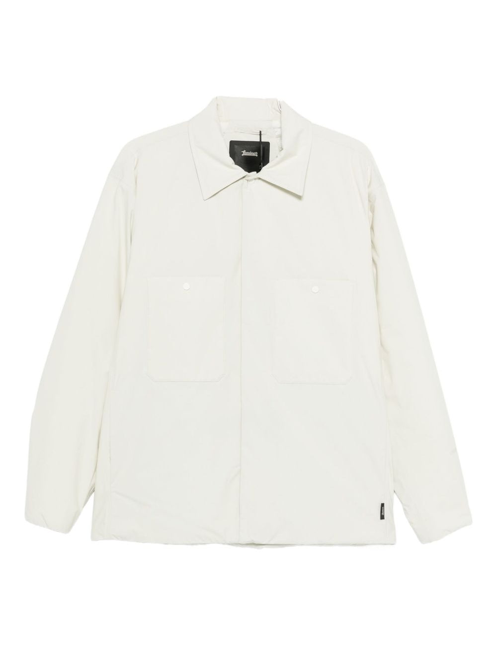 Cappotto monopetto in bianco Laminar - uomo 