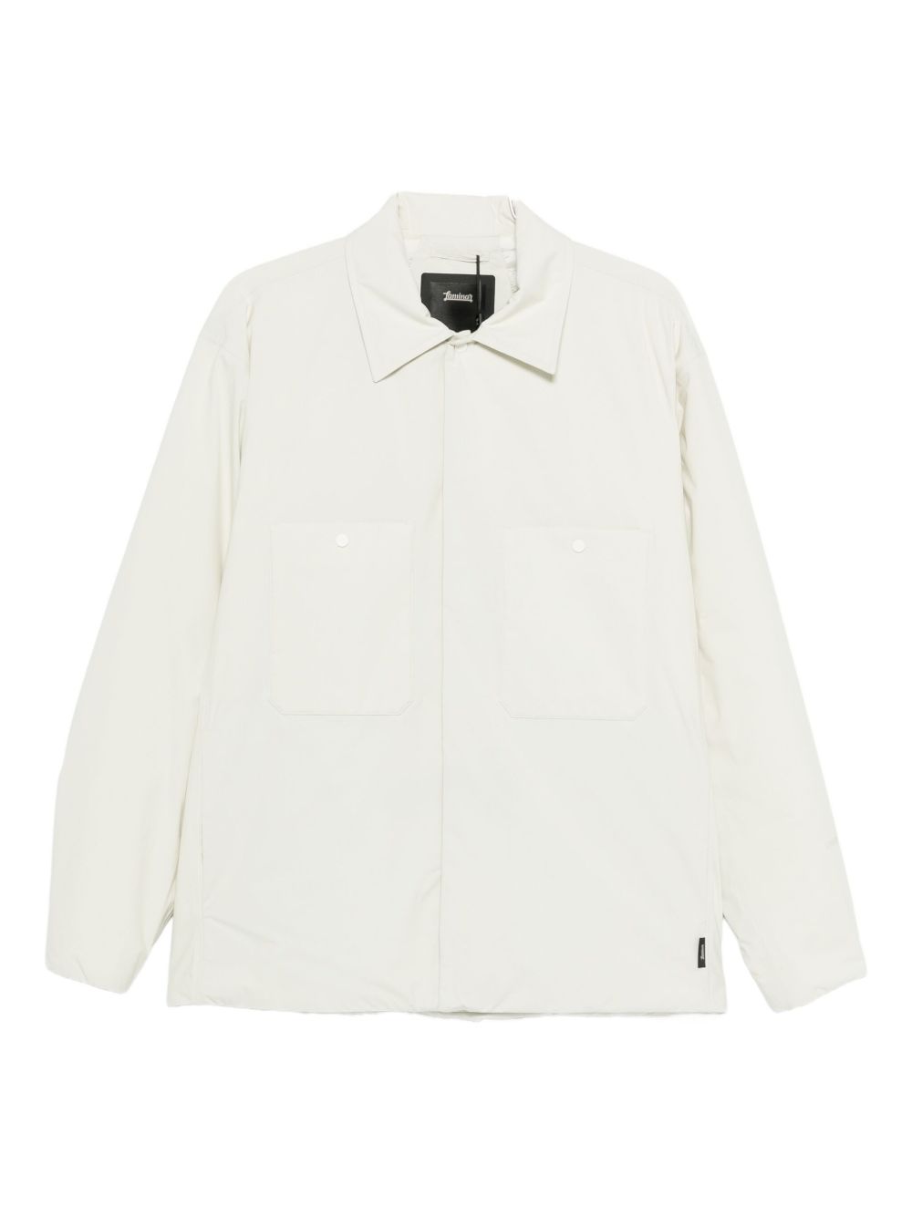 Cappotto monopetto in bianco Laminar - uomo 