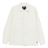 Cappotto monopetto in bianco Laminar - uomo 