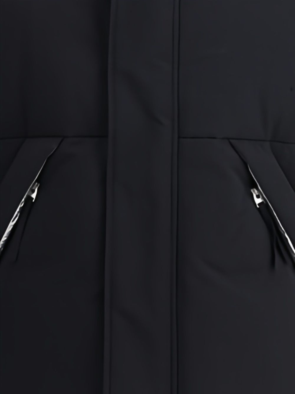 Gilet trapuntato con tasca con zip in nero Laminar - uomo 