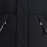 Gilet trapuntato con tasca con zip in nero Laminar - uomo 
