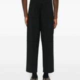 Pantaloni dritti in nero Laminar - uomo 