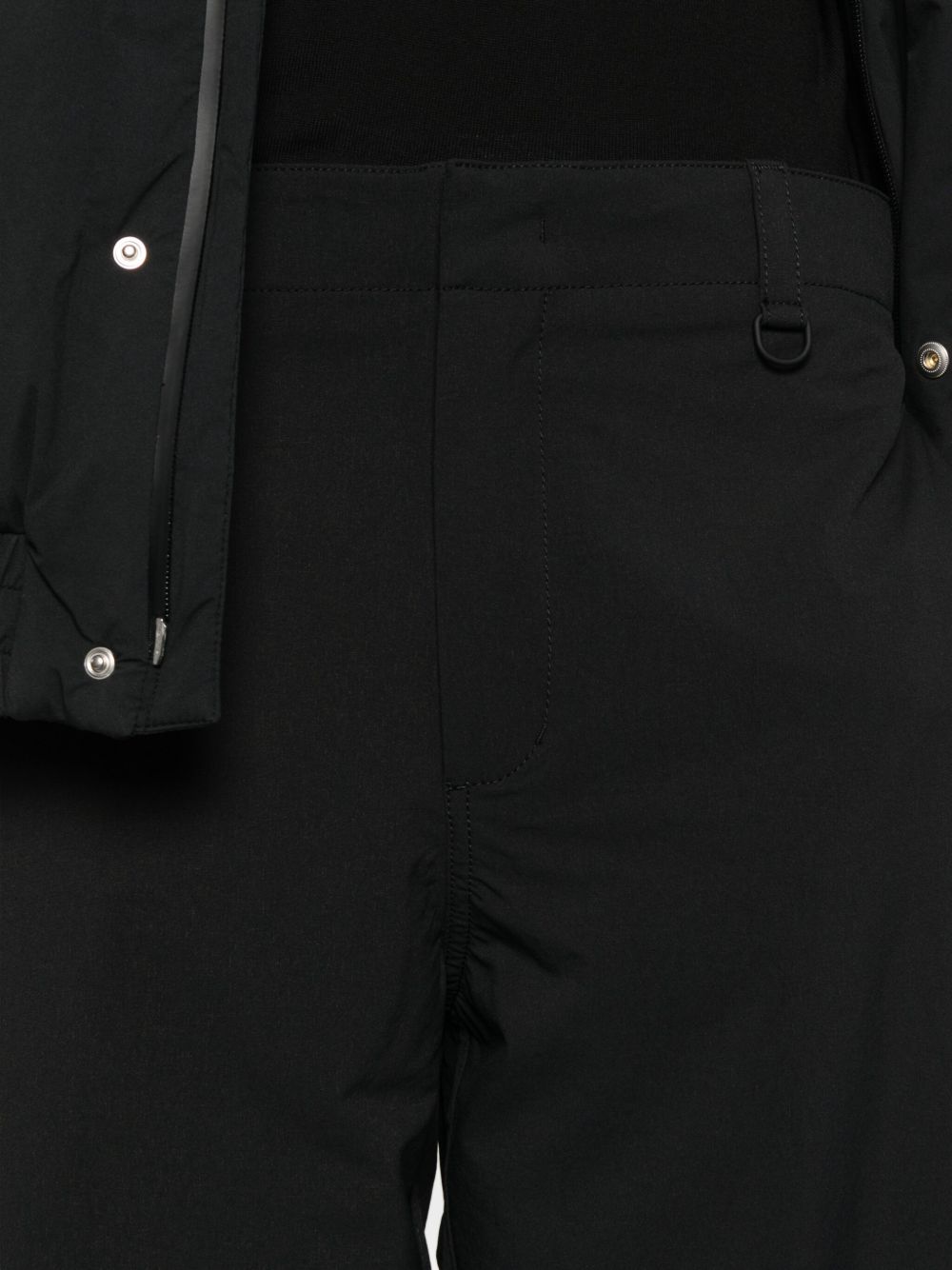 Pantaloni dritti in nero Laminar - uomo 