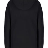 Felpa in maglia con cappuccio  in nero Laneus - uomo 