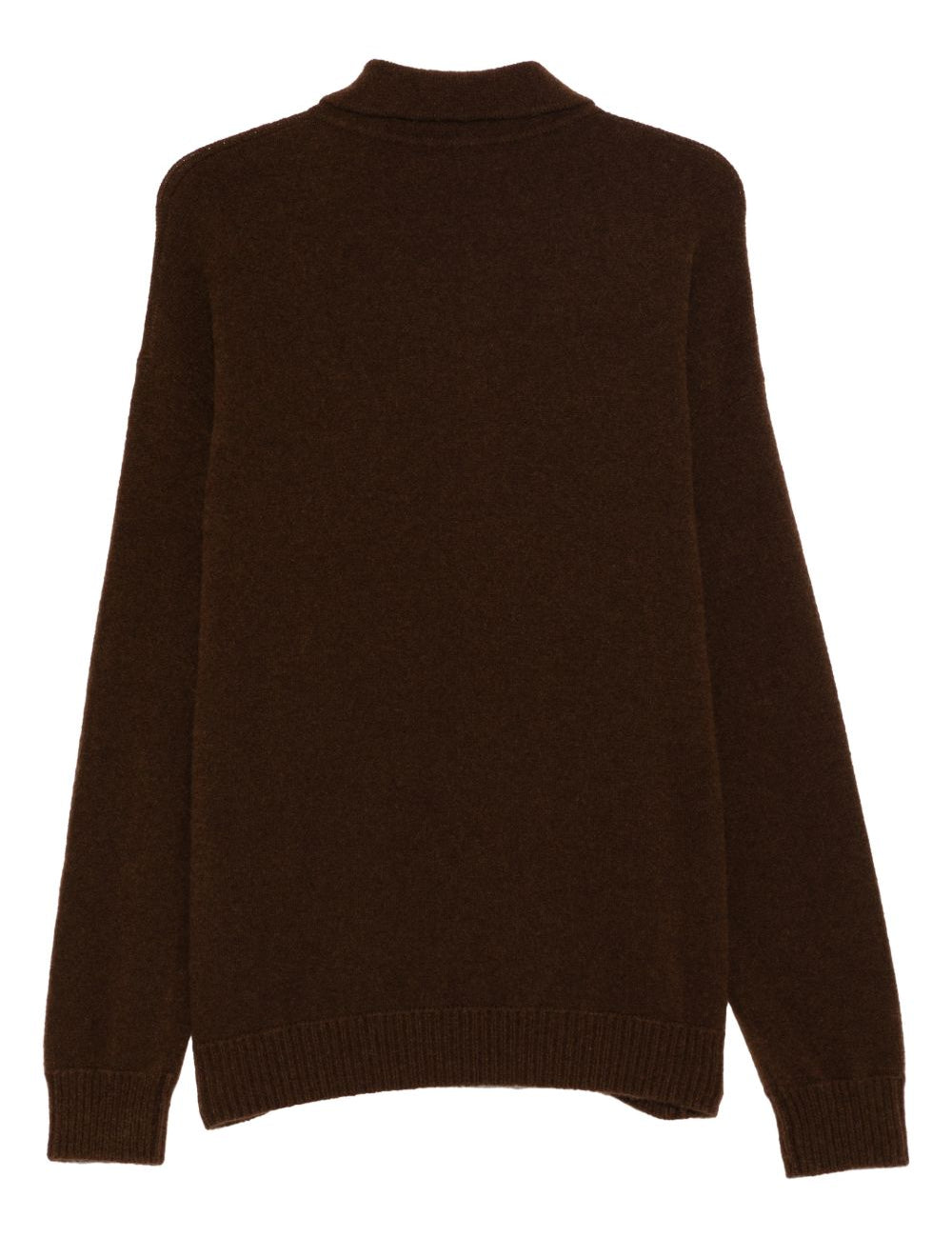 Polo in maglia in marrone Laneus - uomo 