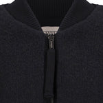 Bomber bouclé in nero Laneus - donna 