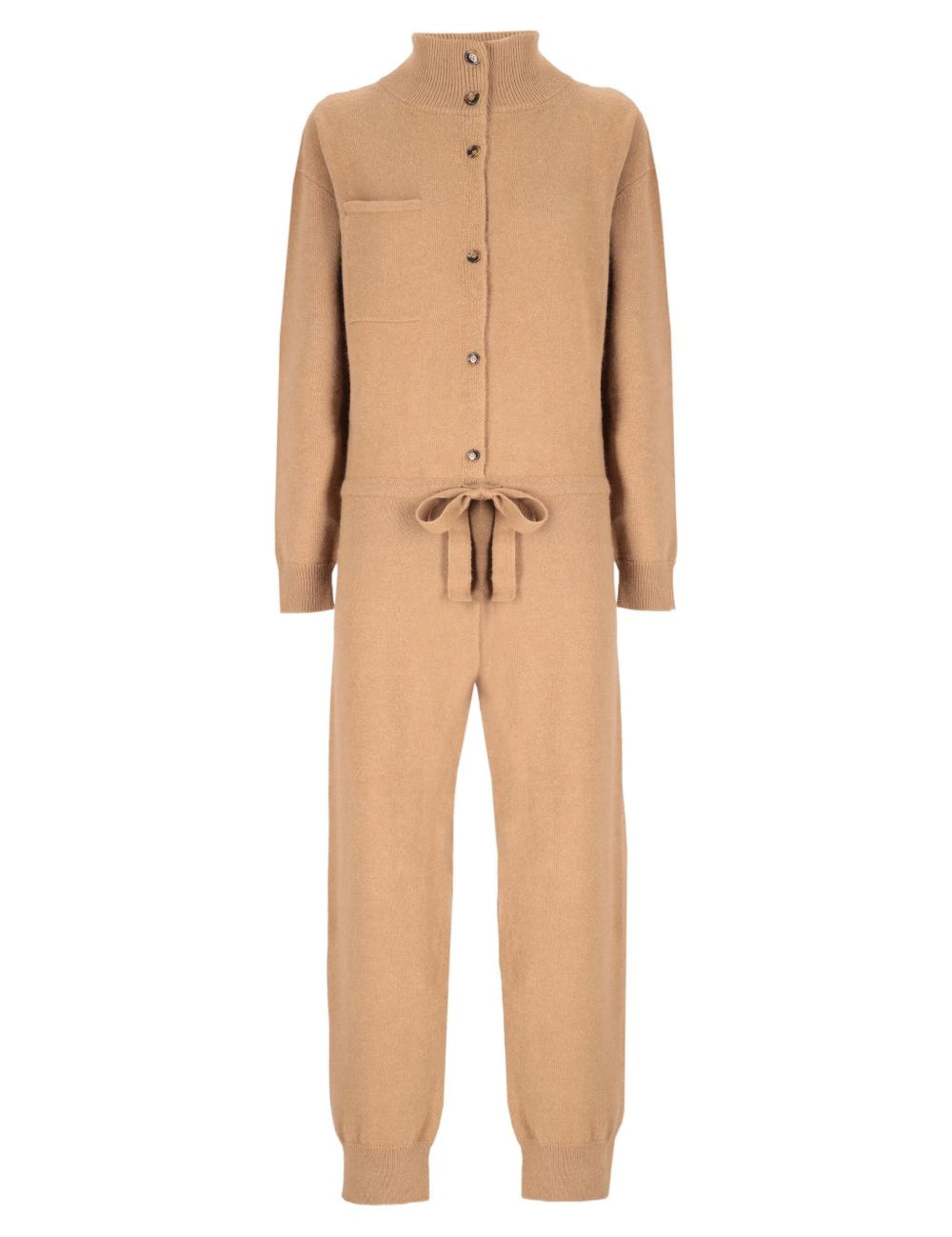 Tuta intera in maglia in marrone Laneus - uomo 