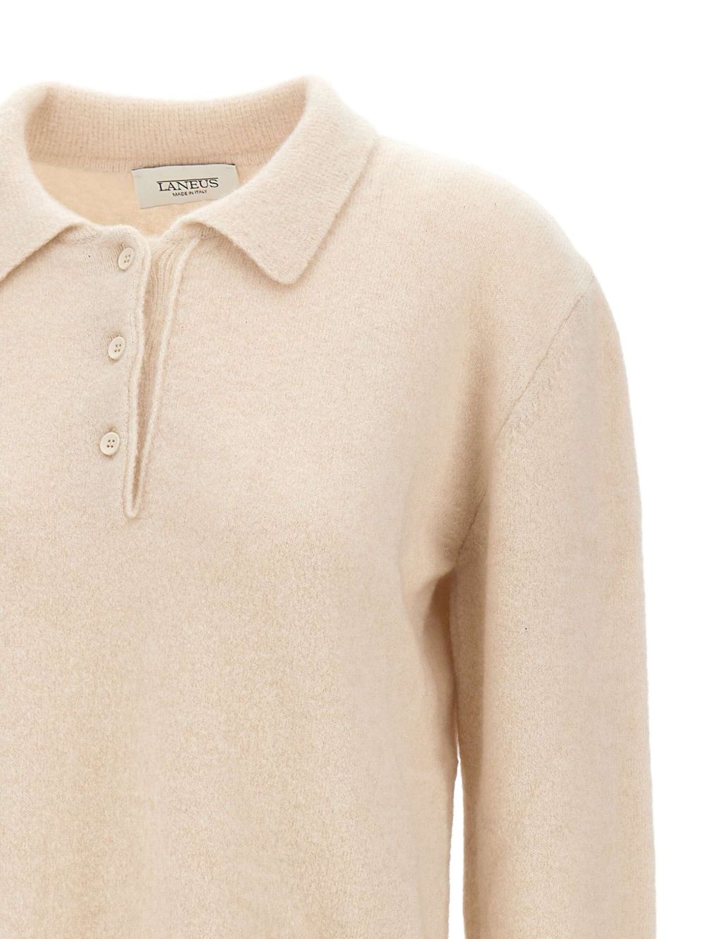 Polo a maniche lunghe in beige Laneus - uomo 