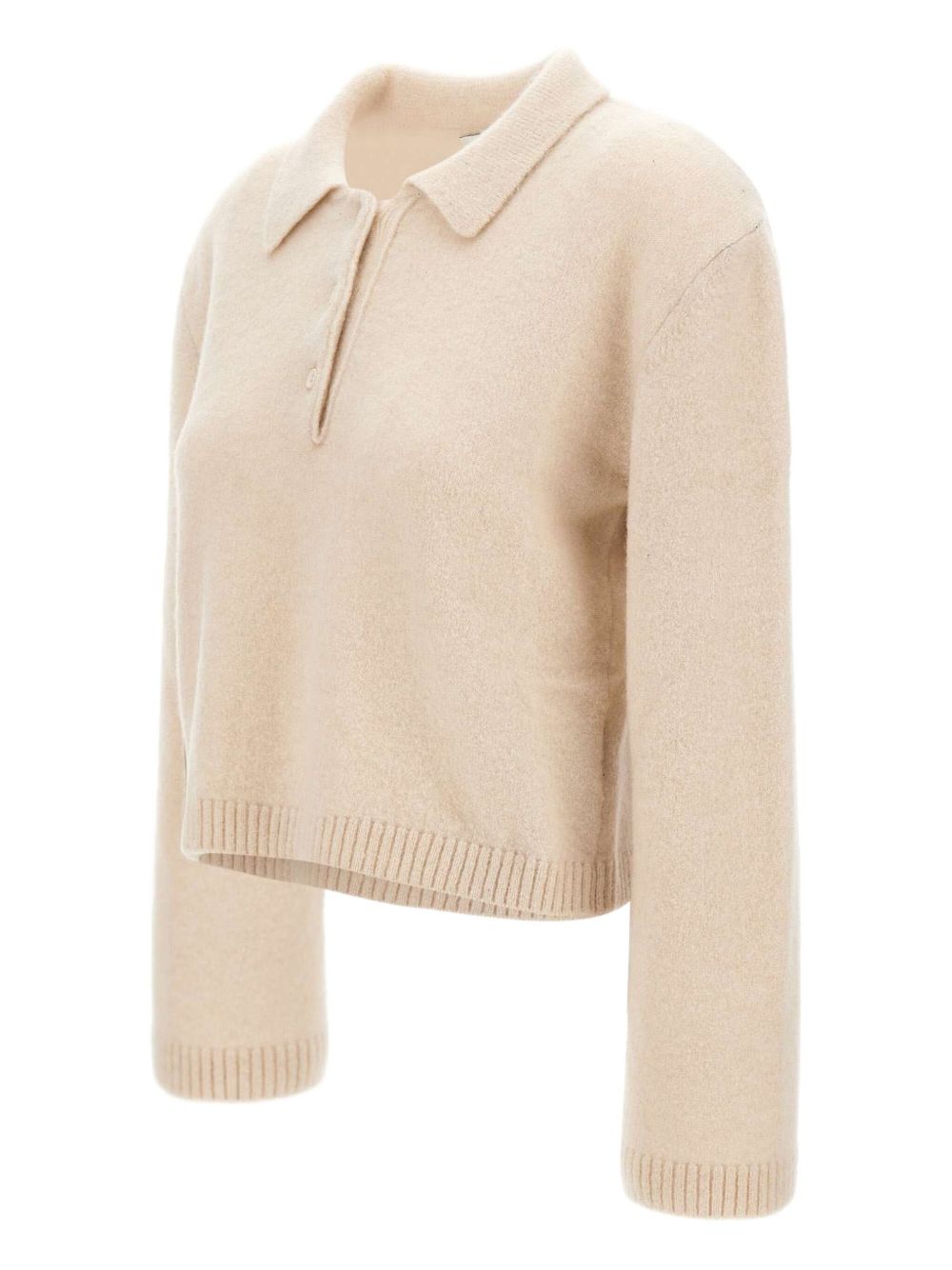Polo a maniche lunghe in beige Laneus - uomo 