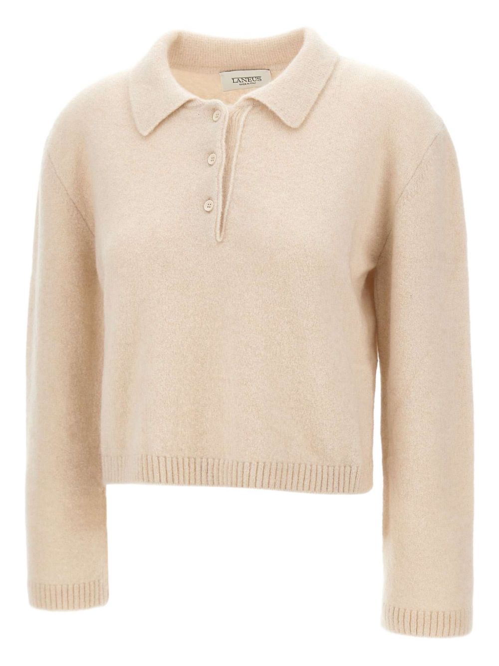 Polo a maniche lunghe in beige Laneus - uomo 
