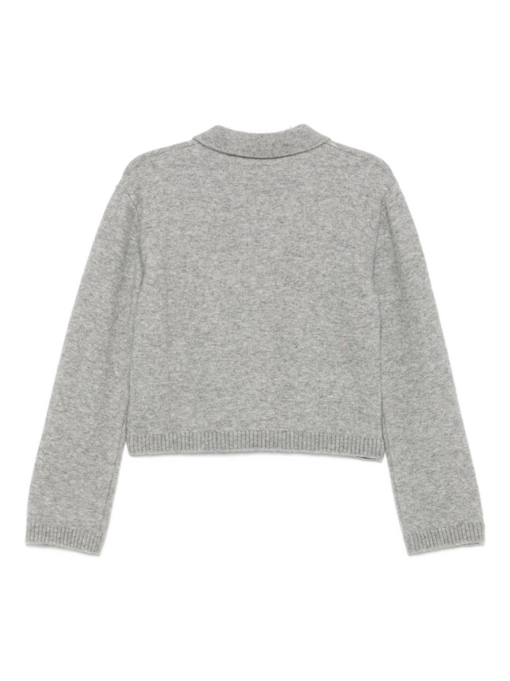Polo con bottoni in grigio Laneus - donna 