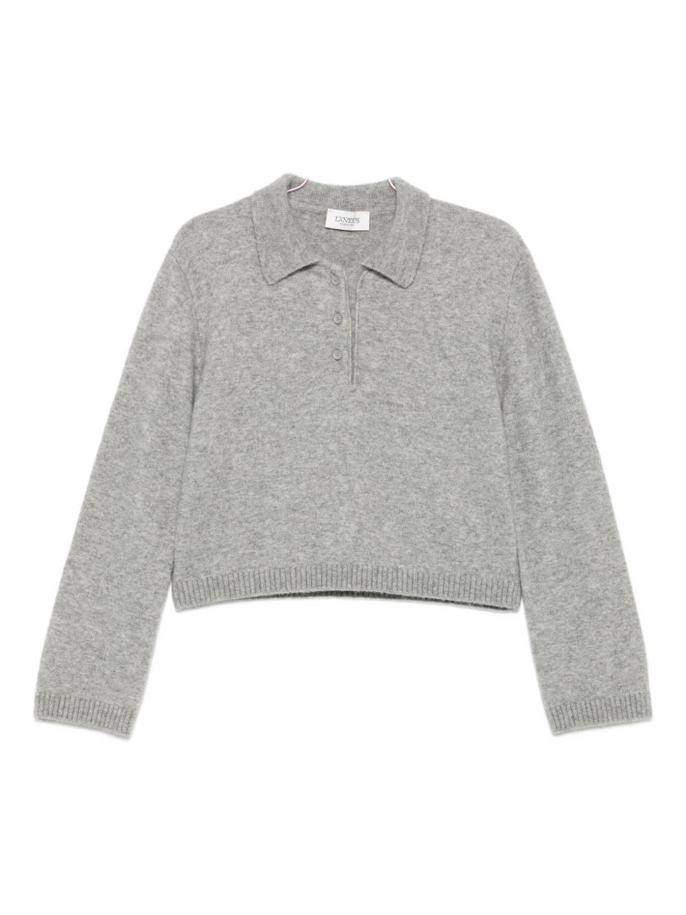 Polo con bottoni in grigio Laneus - donna 