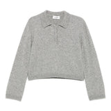 Polo con bottoni in grigio Laneus - donna 
