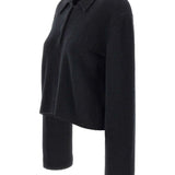 Polo a maniche lunghe in nero Laneus - uomo 