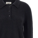 Polo a maniche lunghe in nero Laneus - uomo 