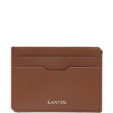 Portacarte con stampa in marrone Lanvin - uomo 