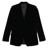 Blazer monopetto in nero Lardini - uomo 