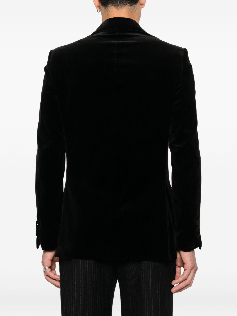 Blazer monopetto in nero Lardini - uomo 