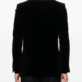 Blazer monopetto in nero Lardini - uomo 