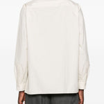 Camicia a righe in bianco Lardini - uomo 