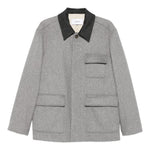 Giacca-camicia con tasche in grigio Lardini - uomo 