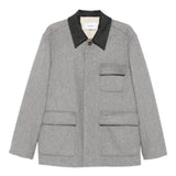 Giacca-camicia con tasche in grigio Lardini - uomo 