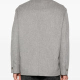 Giacca-camicia con tasche in grigio Lardini - uomo 
