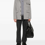 Giacca-camicia con tasche in grigio Lardini - uomo 