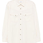 Camicia con doppia tasca in bianco Lardini - uomo 