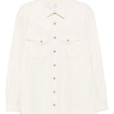 Camicia con doppia tasca in bianco Lardini - uomo 