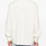 Camicia con doppia tasca in bianco Lardini - uomo 