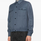 Giacca con tasche in blu Lardini - uomo 
