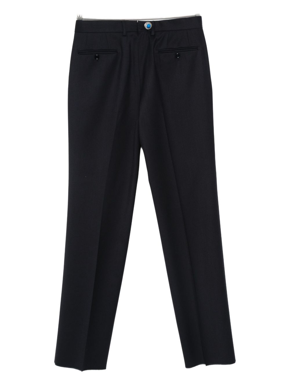 Pantaloni sartoriali in lana blu Lardini - uomo 