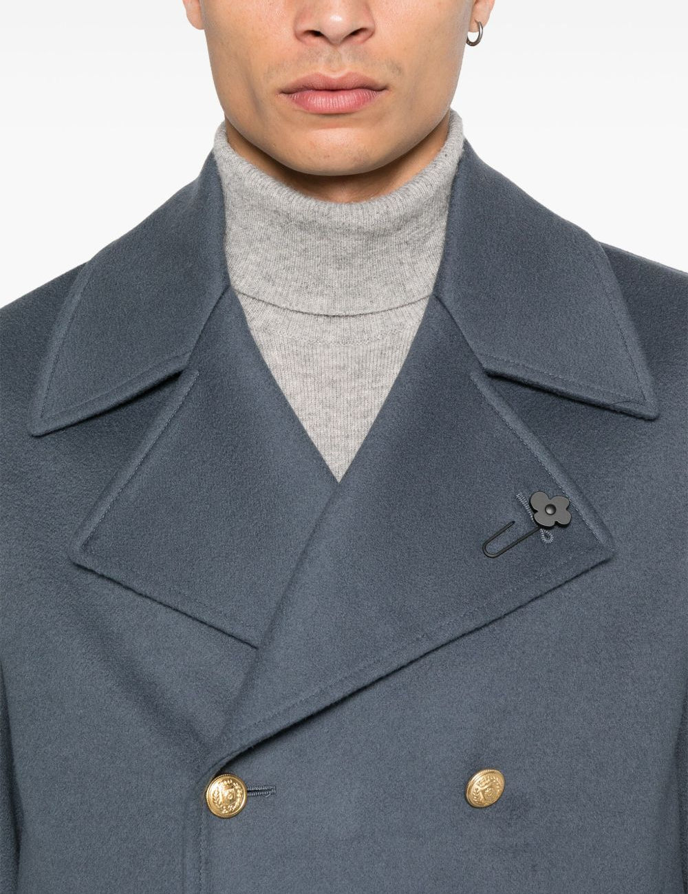 Blazer doppiopetto in grigio Lardini - uomo 