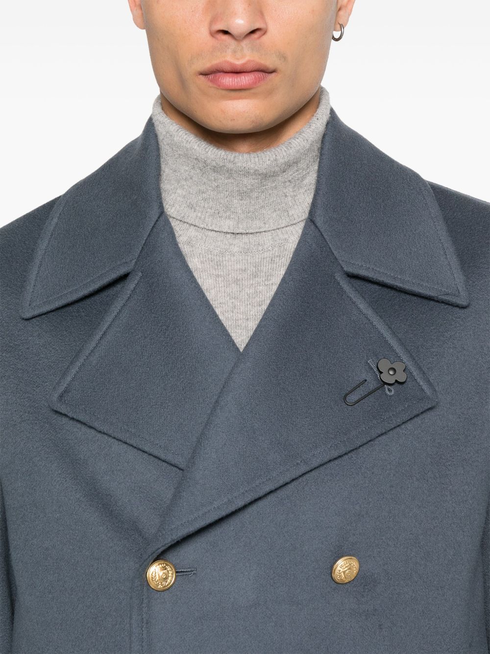 Blazer doppiopetto in grigio Lardini - uomo 
