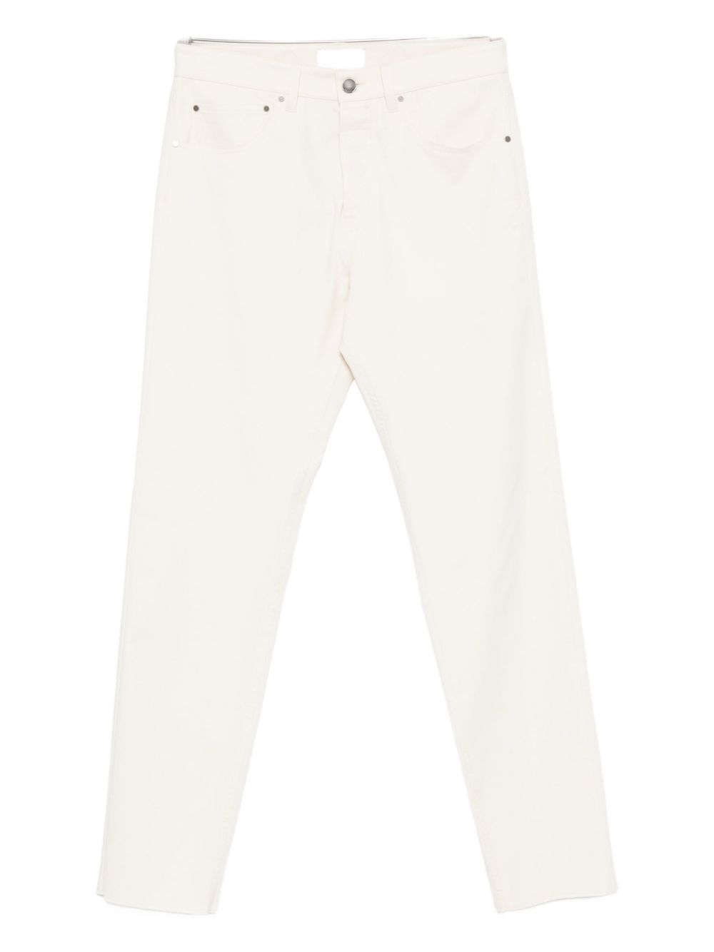 Jeans dritti con bottoni in beige Lardini - uomo 