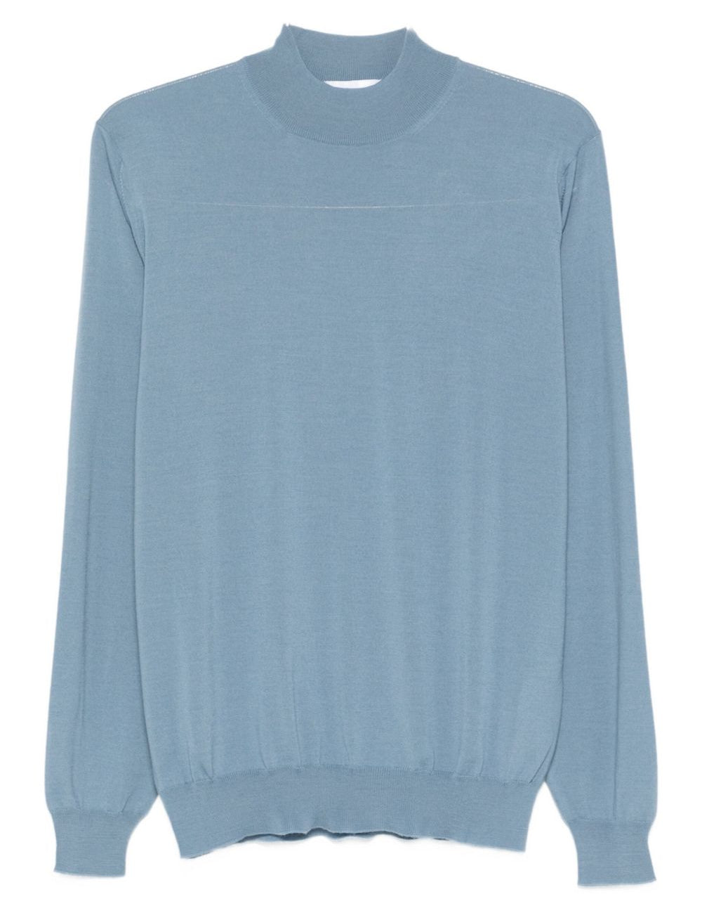 Maglione in lana a collo alto in blu Lardini - uomo 
