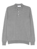 Polo a maniche lunghe in grigio Lardini - uomo