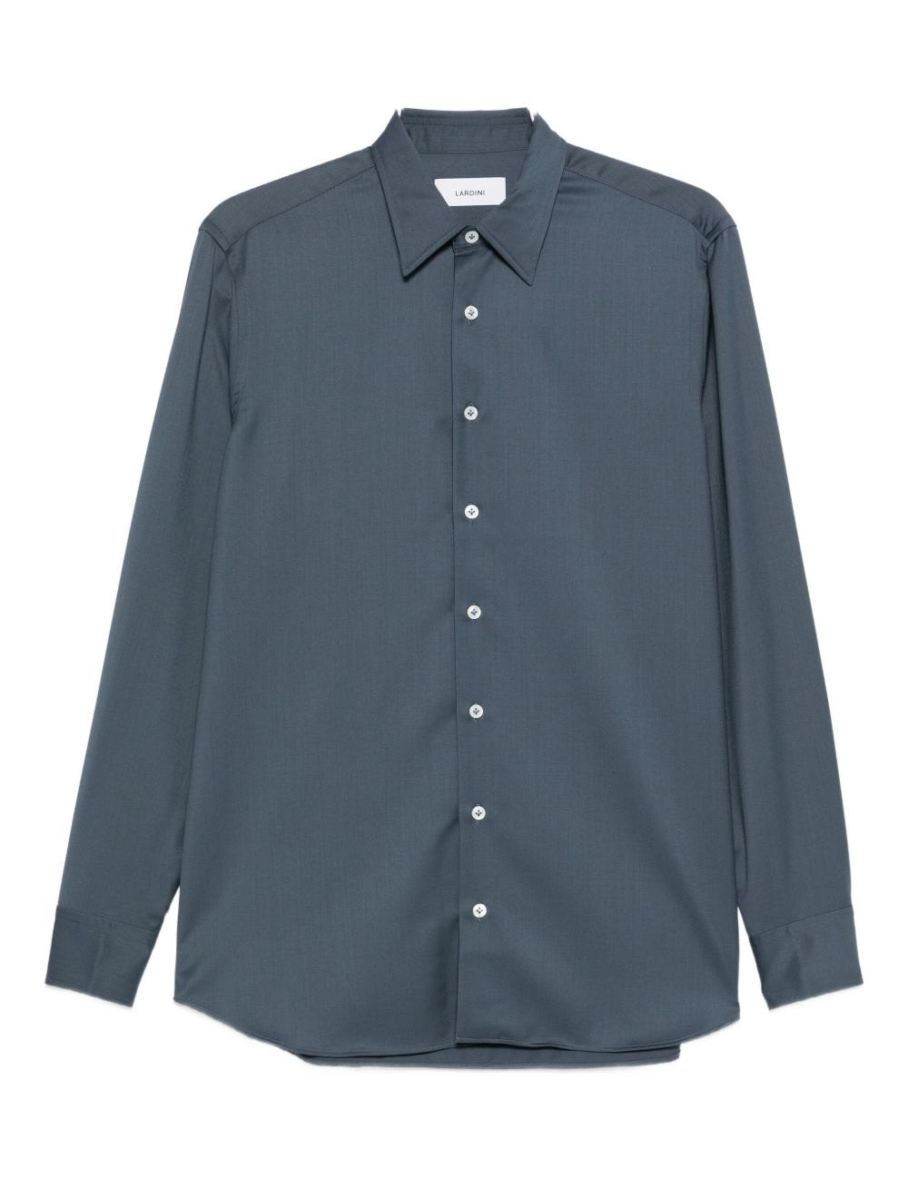 Camicia con bottoni in blu Lardini - uomo 