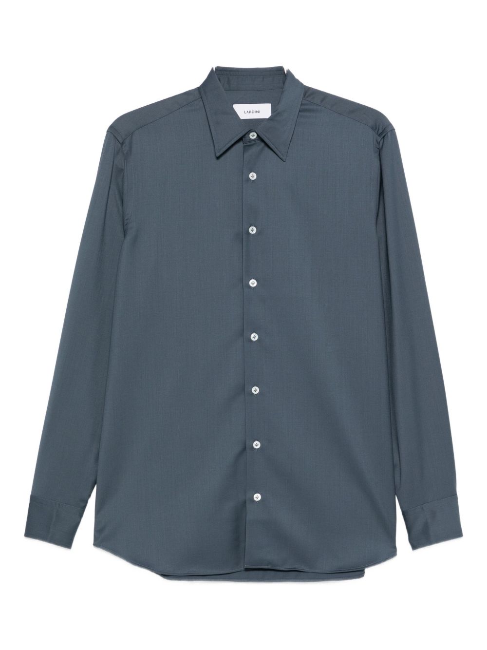 Camicia con bottoni in blu Lardini - uomo 