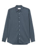 Camicia con bottoni in blu Lardini - uomo